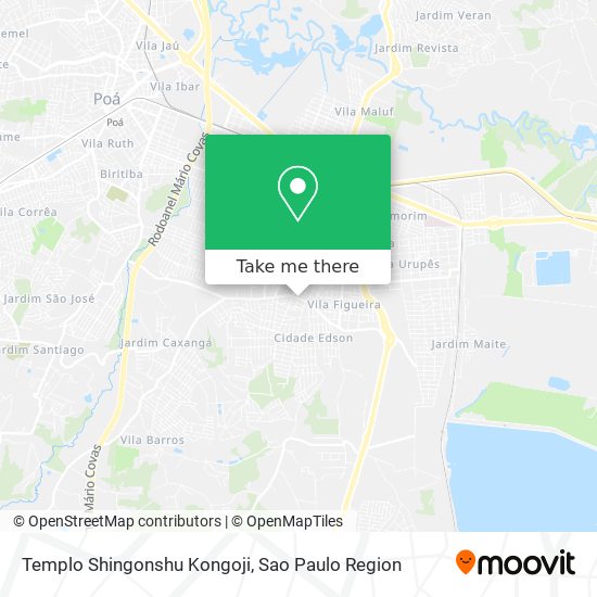 Templo Shingonshu Kongoji map