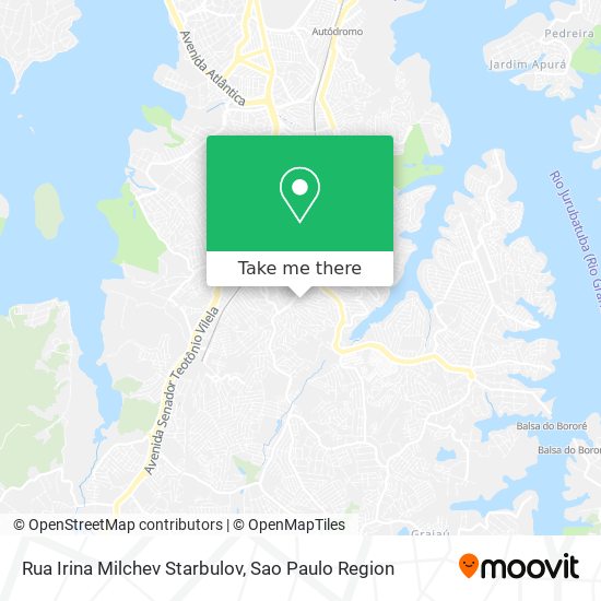 Rua Irina Milchev Starbulov map