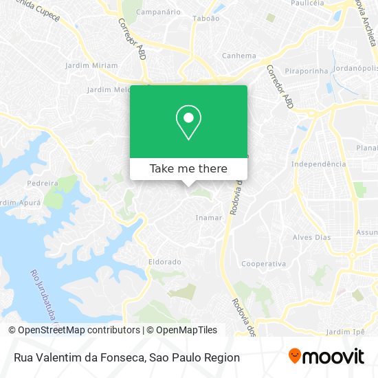 Rua Valentim da Fonseca map