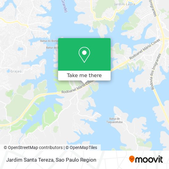 Mapa Jardim Santa Tereza