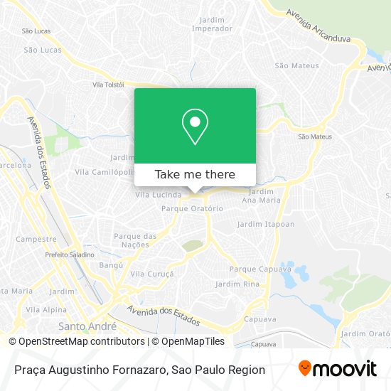 Praça Augustinho Fornazaro map
