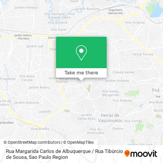 Rua Margarida Carlos de Albuquerque / Rua Tibúrcio de Sousa map
