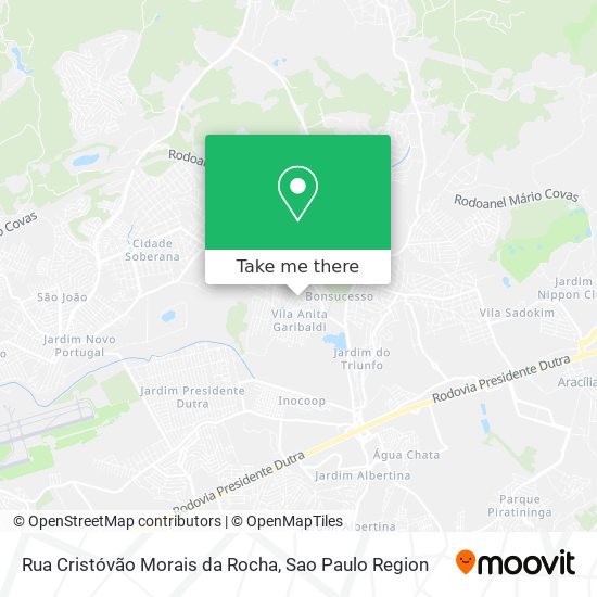 Rua Cristóvão Morais da Rocha map