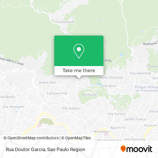 Rua Doutor Garcia map