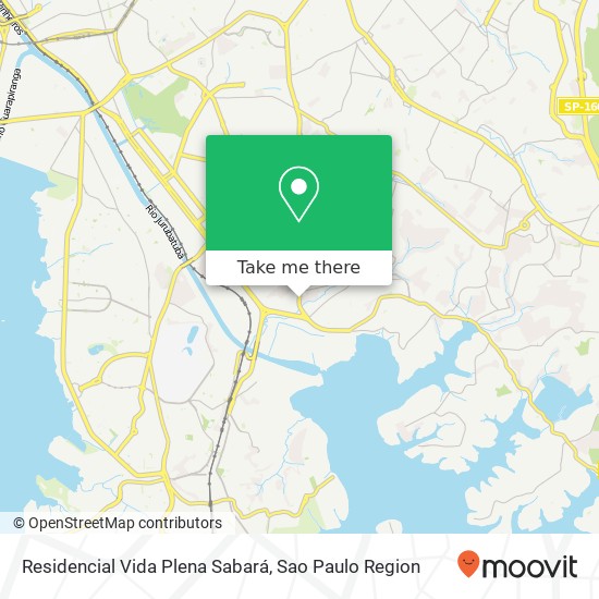 Mapa Residencial Vida Plena Sabará