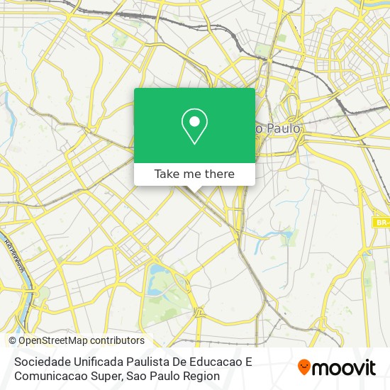 Sociedade Unificada Paulista De Educacao E Comunicacao Super map