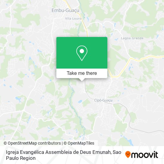 Igreja Evangélica Assembleia de Deus Emunah map