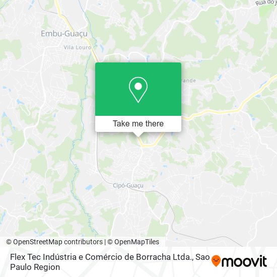 Flex Tec Indústria e Comércio de Borracha Ltda. map