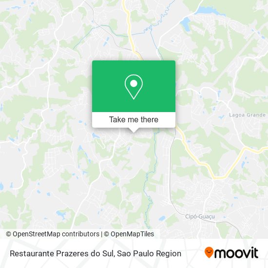 Restaurante Prazeres do Sul map