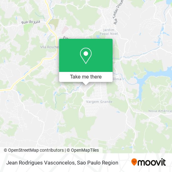 Mapa Jean Rodrigues Vasconcelos