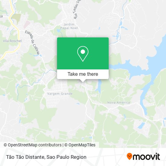 Tão Tão Distante map