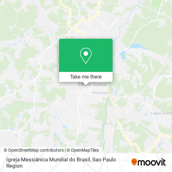 Igreja Messiânica Mundial do Brasil map