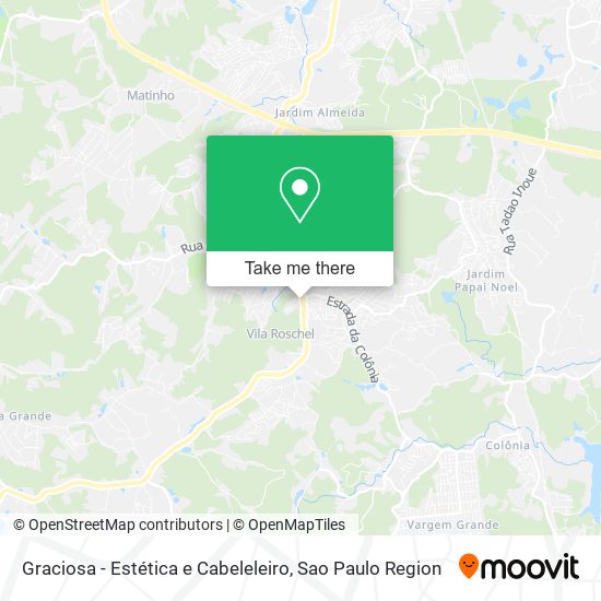 Graciosa - Estética e Cabeleleiro map