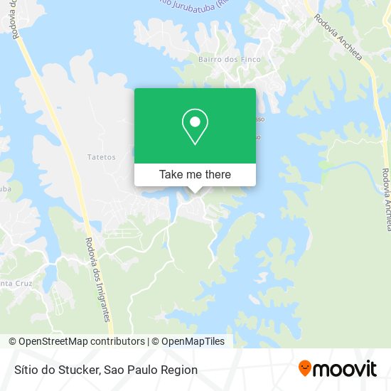 Sítio do Stucker map