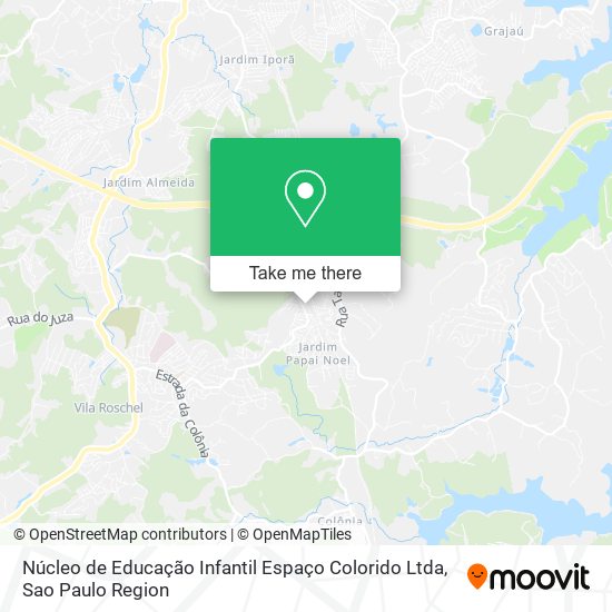 Núcleo de Educação Infantil Espaço Colorido Ltda map