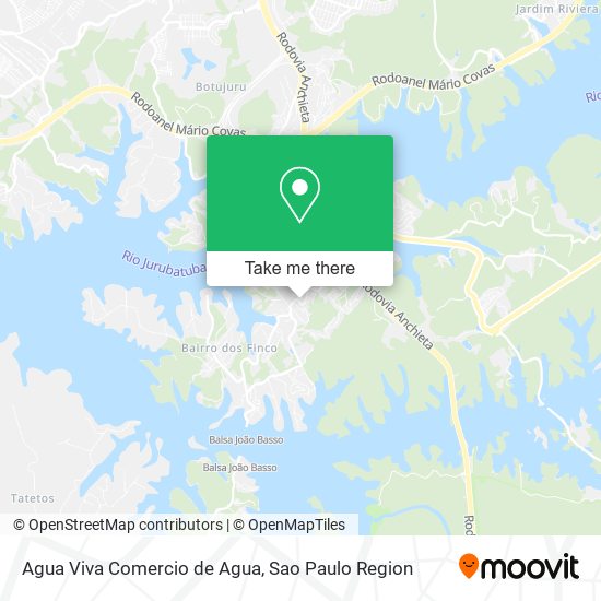Agua Viva Comercio de Agua map