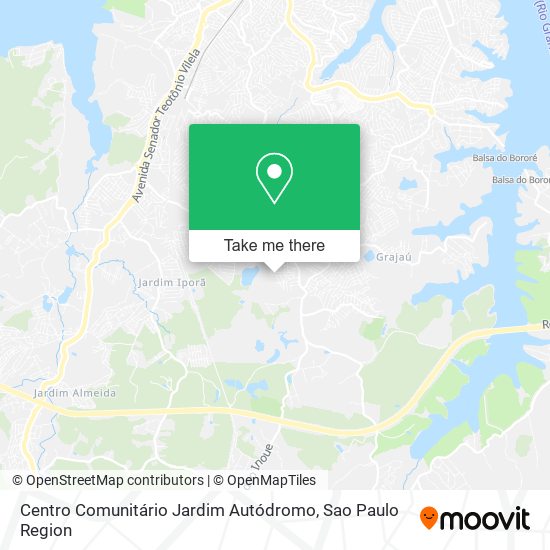 Centro Comunitário Jardim Autódromo map