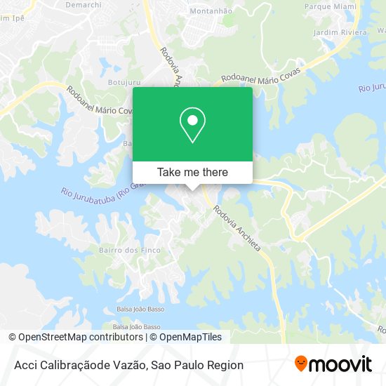 Acci Calibraçãode Vazão map