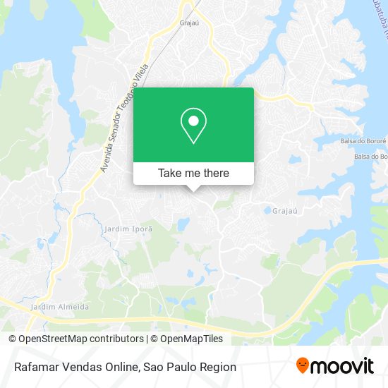 Rafamar Vendas Online map