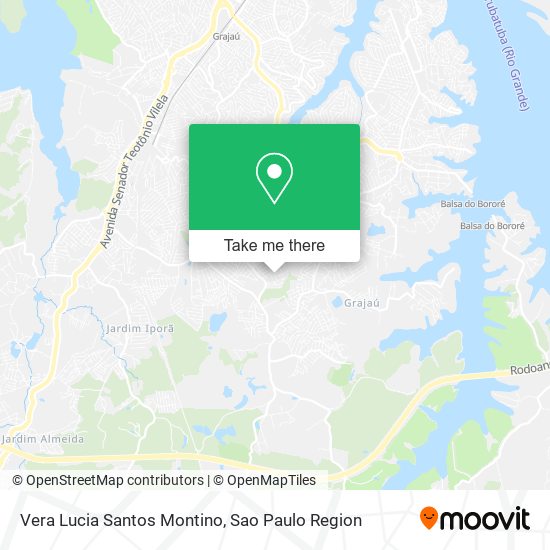 Vera Lucia Santos Montino map