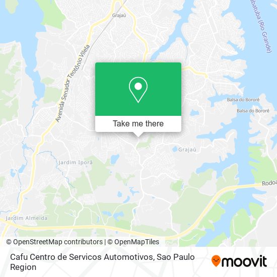 Cafu Centro de Servicos Automotivos map