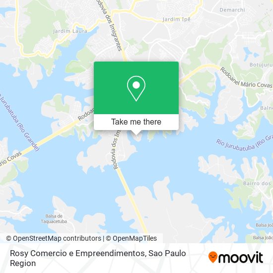 Rosy Comercio e Empreendimentos map