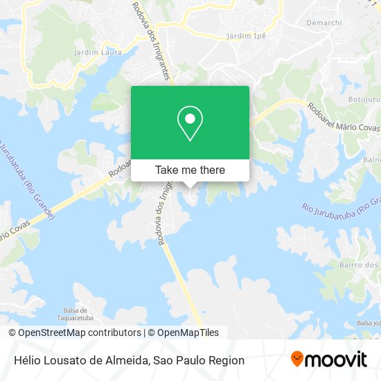 Hélio Lousato de Almeida map