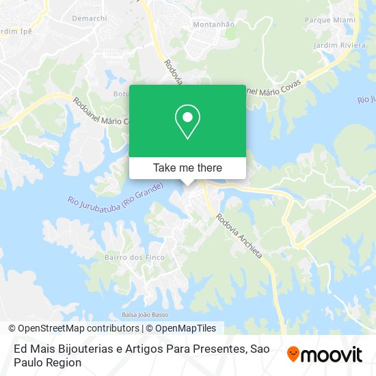 Mapa Ed Mais Bijouterias e Artigos Para Presentes