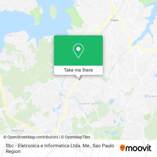 Mapa Sbc - Eletronica e Informatica Ltda. Me.