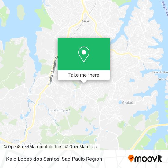 Kaio Lopes dos Santos map