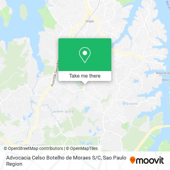 Advocacia Celso Botelho de Moraes S / C map