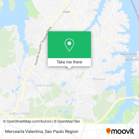 Mercearia Valentina map