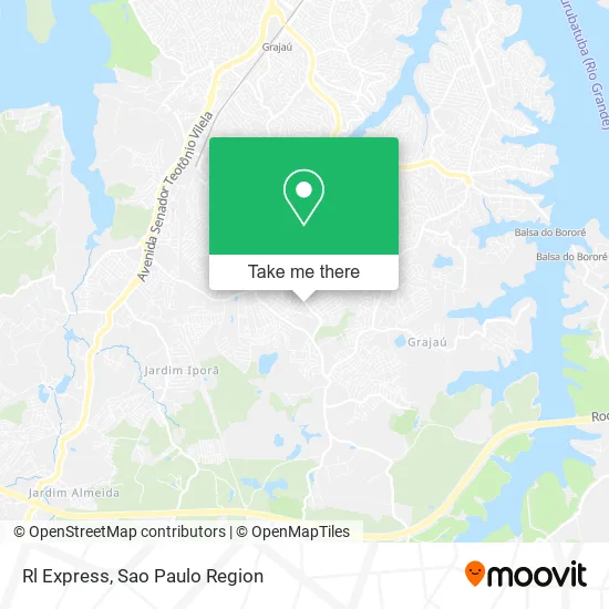 Rl Express map