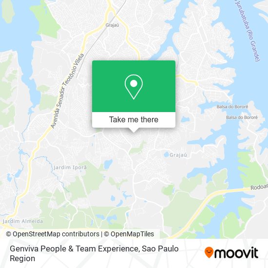 Mapa Genviva People & Team Experience