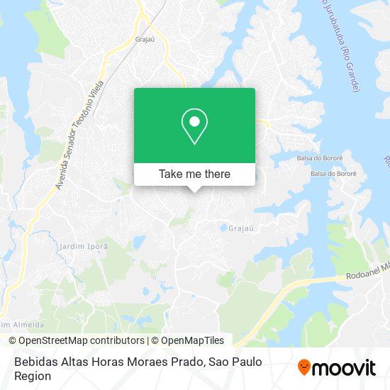 Mapa Bebidas Altas Horas Moraes Prado