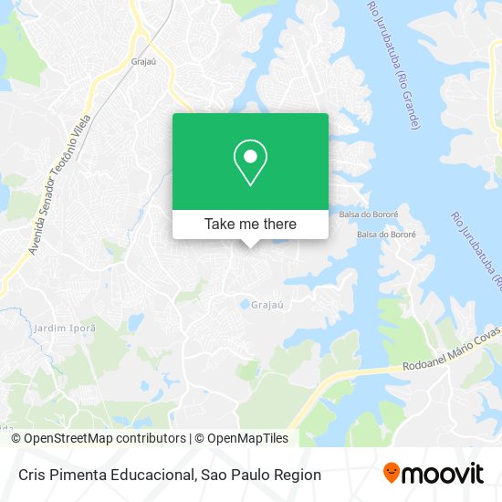 Cris Pimenta Educacional map