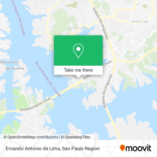 Ernando Antonio de Lima map