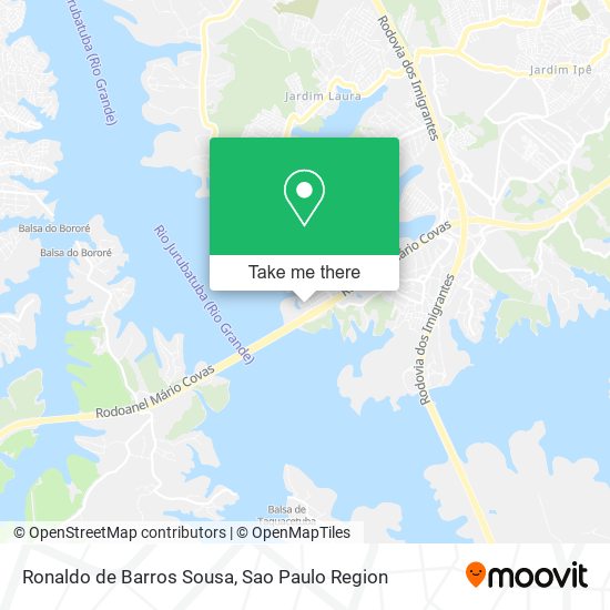 Ronaldo de Barros Sousa map