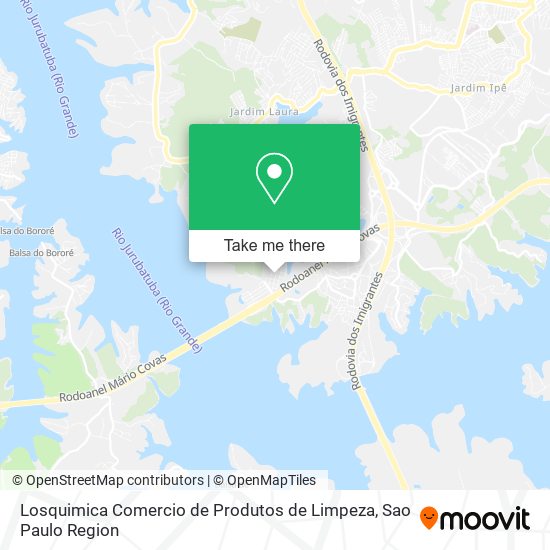 Losquimica Comercio de Produtos de Limpeza map