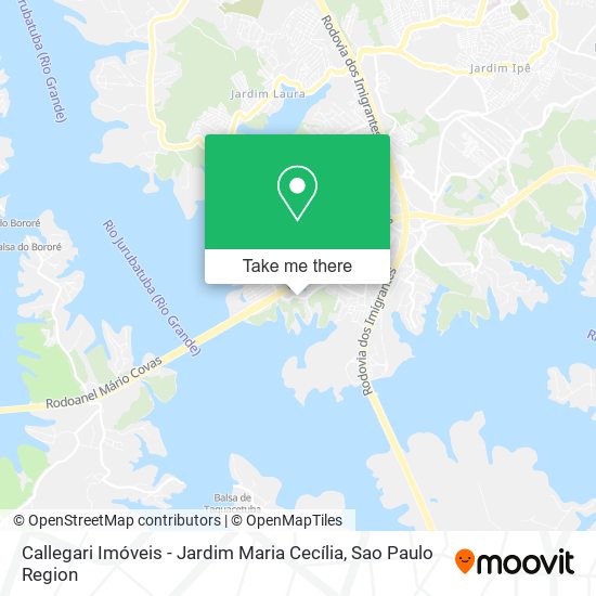 Callegari Imóveis - Jardim Maria Cecília map