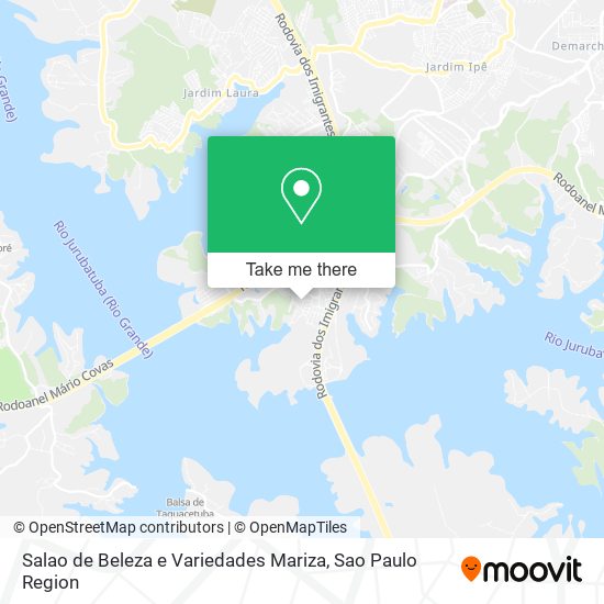 Salao de Beleza e Variedades Mariza map