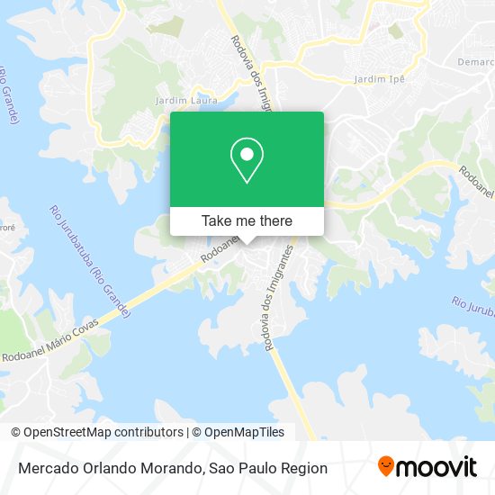 Mercado Orlando Morando map