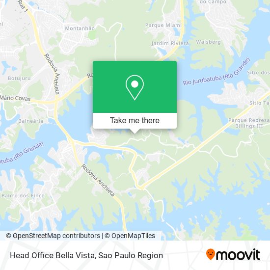 Head Office Bella Vista map