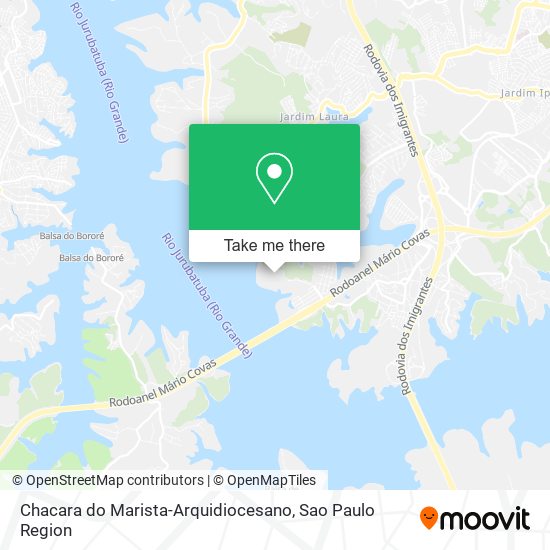Chacara do Marista-Arquidiocesano map