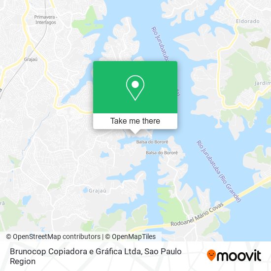 Mapa Brunocop Copiadora e Gráfica Ltda