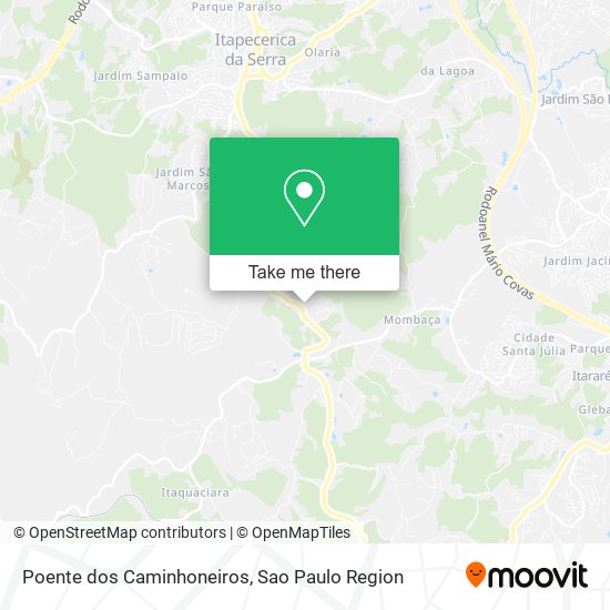 Poente dos Caminhoneiros map