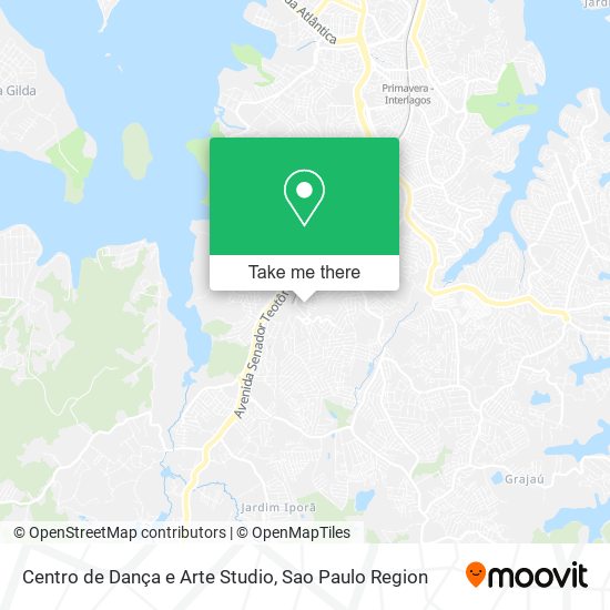 Centro de Dança e Arte Studio map