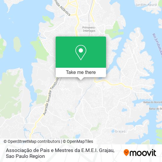 Associação de Pais e Mestres da E.M.E.I. Grajau map