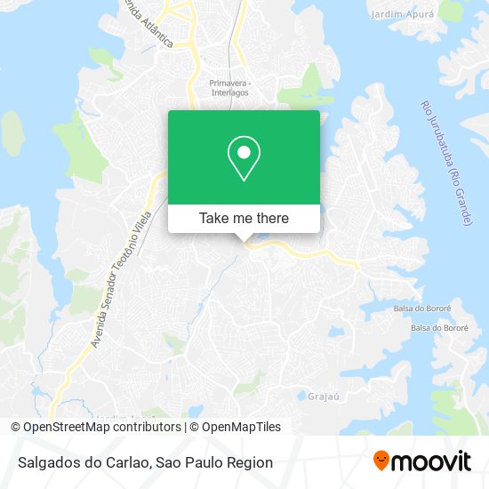 Salgados do Carlao map