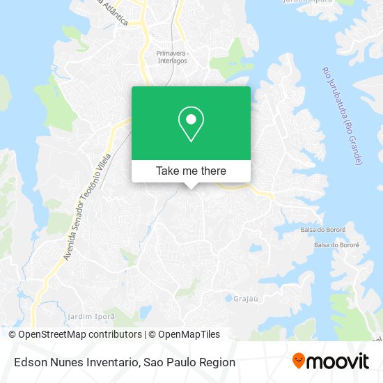 Edson Nunes Inventario map